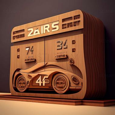 3D model Le Mans 24 Hours game (STL)